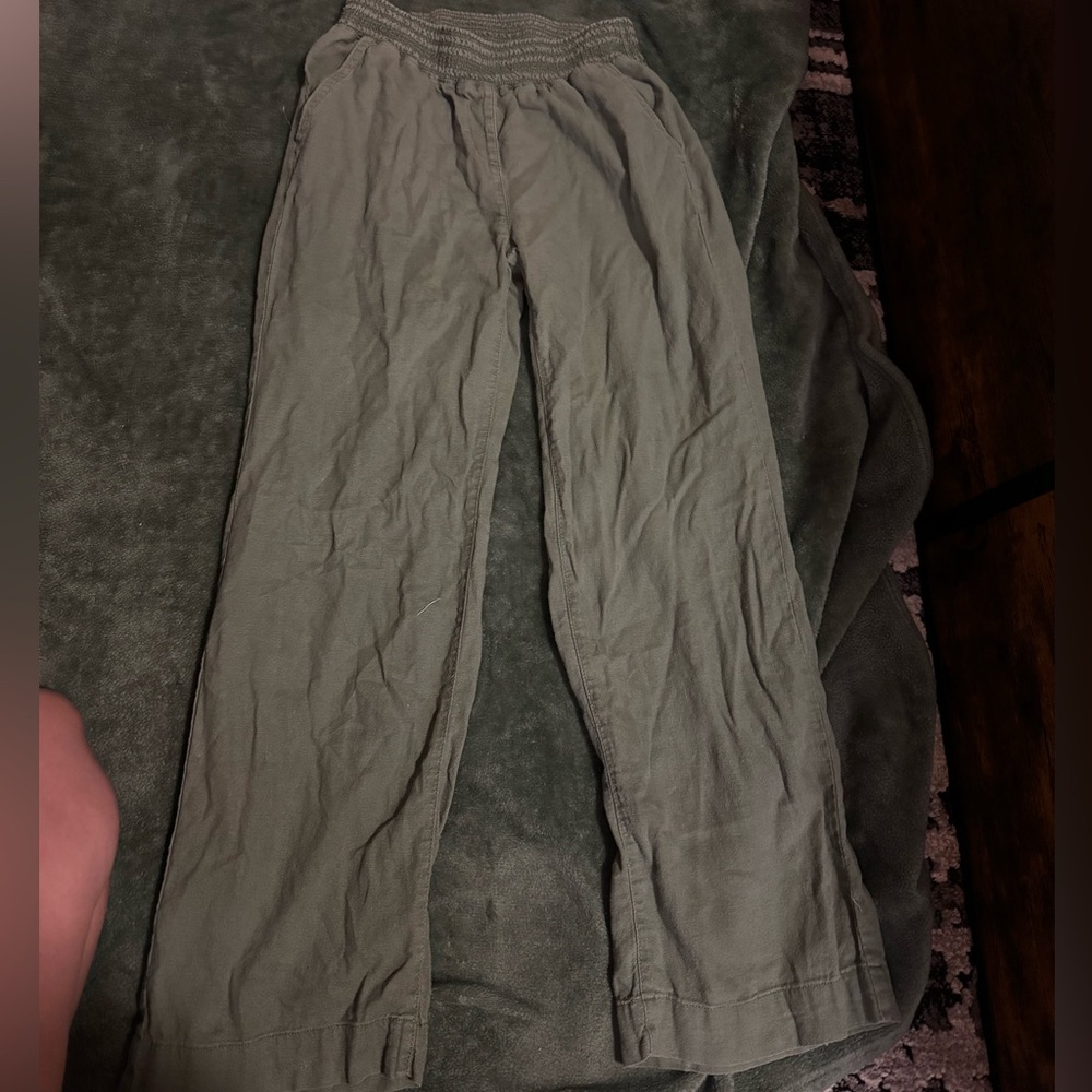 Briggs New York Sage Green beach pants size s/m
